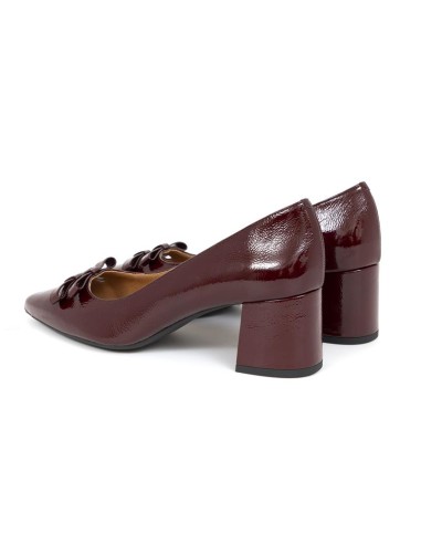Burgundy leather Dressing Shoes