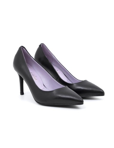 chaussures habillées femme de peau le noir W-DASY-BLACK
