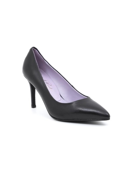 chaussures habillées femme de peau le noir W-DASY-BLACK