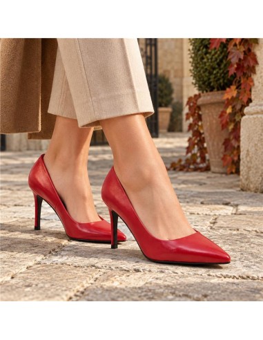 Red leather Dressing Shoes