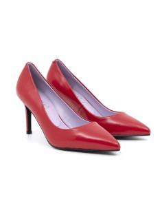 chaussures habillées femme de peau rouge W-DASY-RED 2