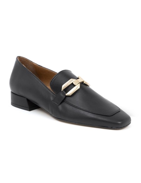 chaussures habillées femme de peau le noir W-DINORA-NEGRO