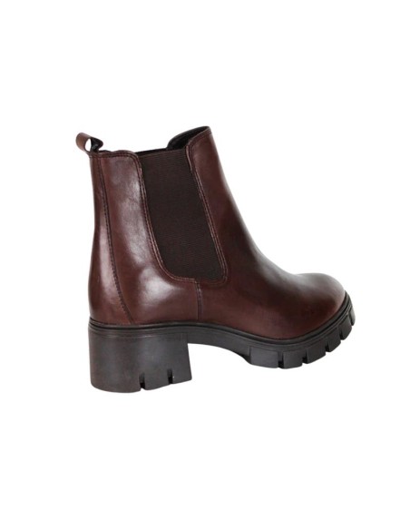 bottines femme de peau cuir W-FARMAN-CUERO