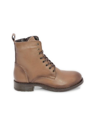 Light Brown leather women's boots