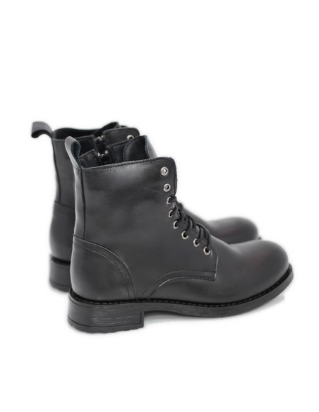 bottines femme de peau le noir W-FERA-NEGRO