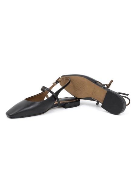chaussures habillées femme de peau le noir W-LUNA-BLACK