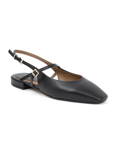 chaussures habillées femme de peau le noir W-LUNA-BLACK