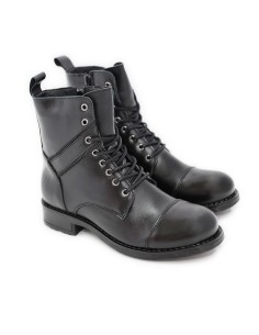 bottines femme de peau le noir W-MAGOR-BLACK 2