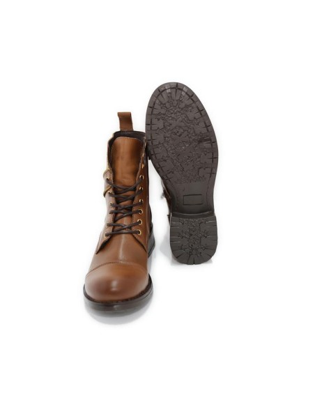Light Brown leather women's boots