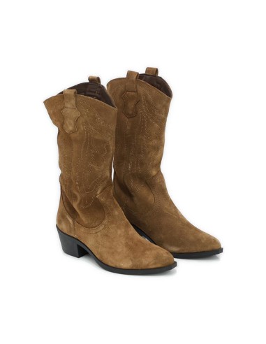 Light Brown suede Women's high boots