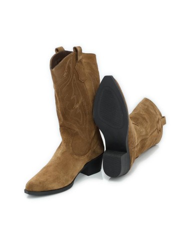 Light Brown suede Women's high boots