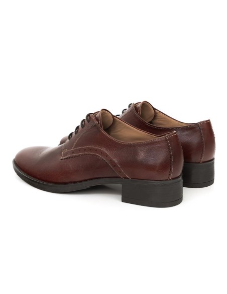 chaussures habillées femme de peau Bordeaux W-MARU-BURDEOS