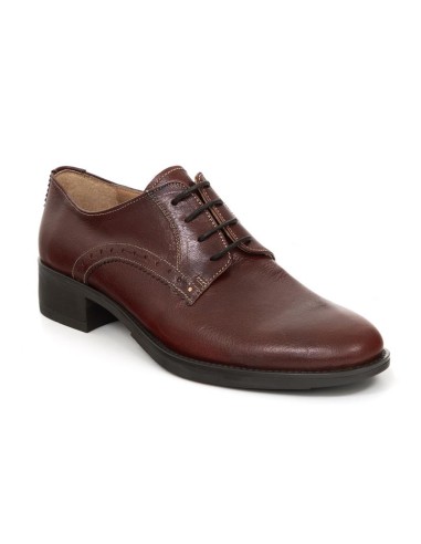 chaussures habillées femme de peau Bordeaux W-MARU-BURDEOS