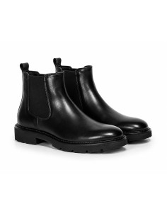 bottines chelsea de peau le noir W-MOLURA-BLACK 2