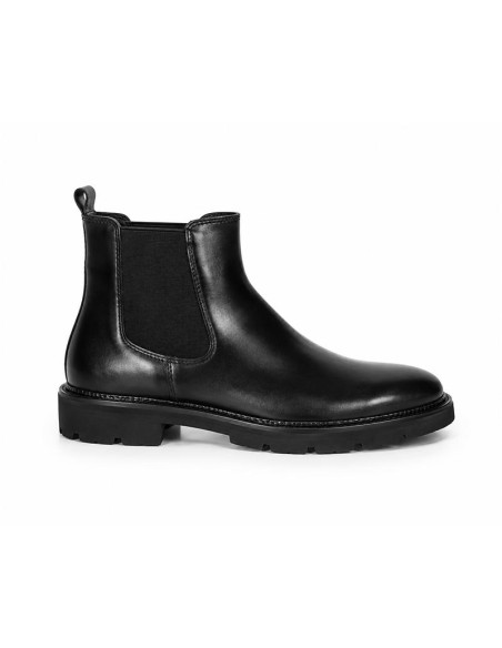 bottines chelsea de peau le noir W-MOLURA-BLACK