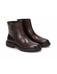 Brown leather women's boot 2