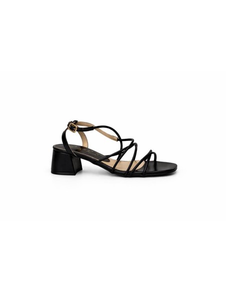 chaussures habillées femme de peau le noir W-NICE-BLACK