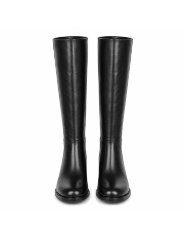 bottes femme de peau le noir W-NILARO-BLACK