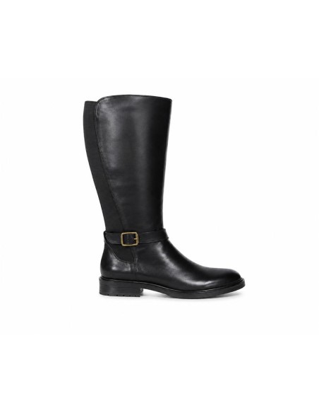 bottes femme de peau le noir W-NOLARIS-BLACK