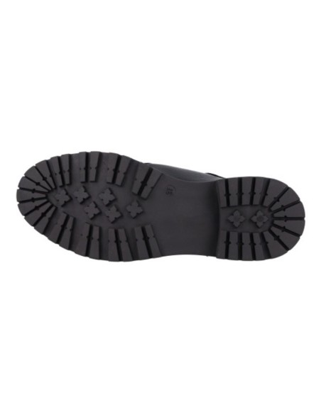 Zapato de Vestir de piel liso color negro