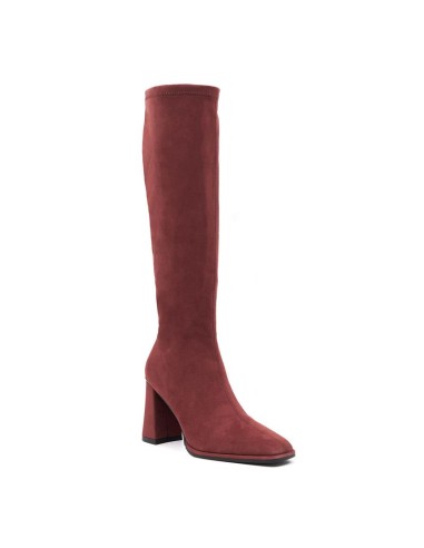 bottes femme suède Bordeaux W-SALTA-BURDEOS