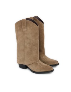 bottes femme suède cuir W-SAMORI-CUERO 2