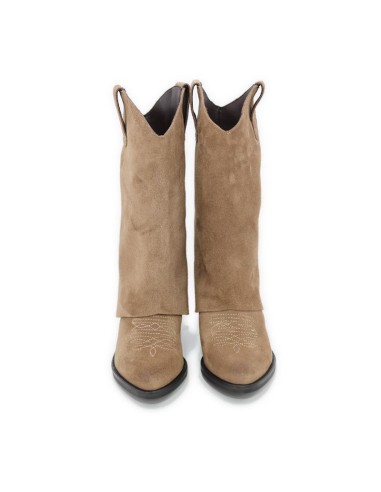 bottes femme suède cuir W-SAMORI-CUERO