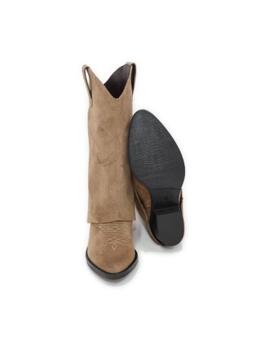 bottes femme suède cuir W-SAMORI-CUERO