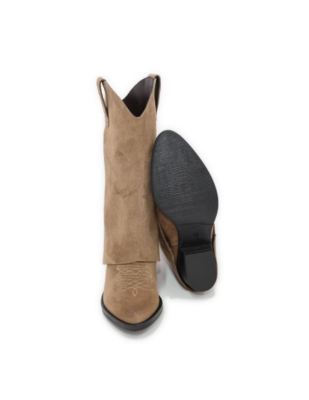 bottes femme suède cuir W-SAMORI-CUERO