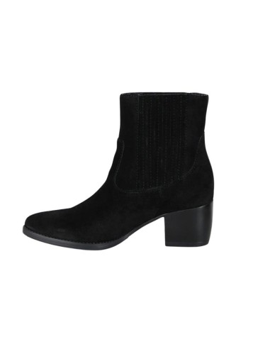 bottines femme suède le noir W-SAMY-BLACK