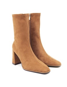 Light Brown suede Women's high boots 2