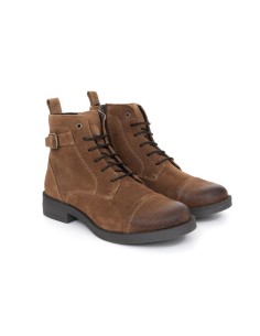 Light Brown suede women's boots 2