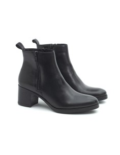 bottines femme de peau le noir W-VERINO-BLACK 2