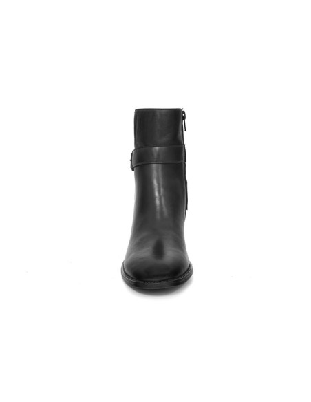 bottines femme de peau le noir W-ZALIOR-BLACK