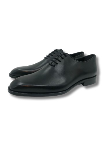 Oxford de piel liso color negro