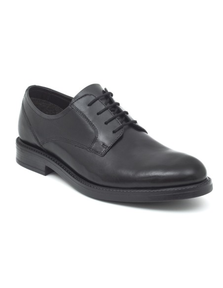 Derby de peau le noir DENARO-NEGRO