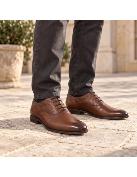 Light Brown leather Oxford