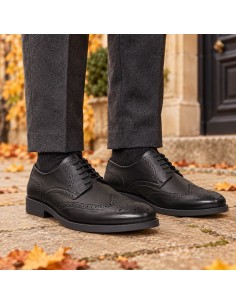 Derby de peau le noir KERNOL-NEGRO