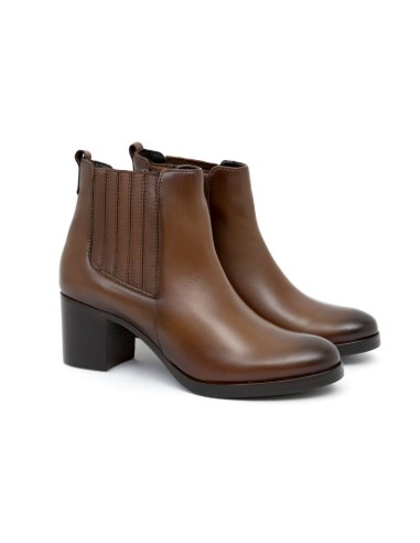 bottines pour femmes en cuir cuir W-PELSICOR-CUERO