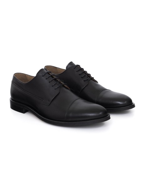 Derby de peau le noir LIRONA-NEGRO