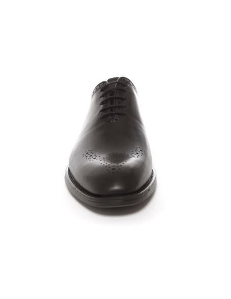Black leather Oxford