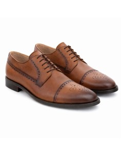 Light Brown leather derby 2