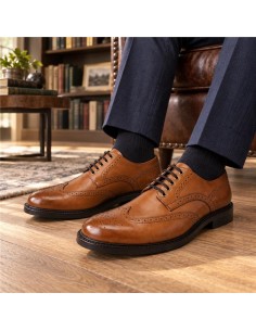Derby de peau cuir PARENIO-CUERO