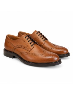 Light Brown leather derby 2
