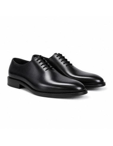 Black leather Oxford