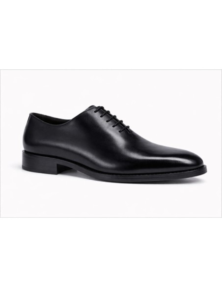 Black leather Oxford