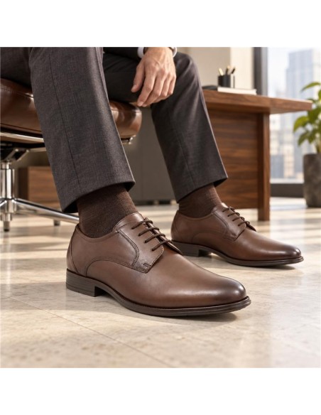 Light Brown leather derby
