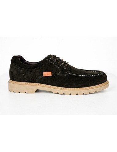 Derby suède marron SANORI-BROWN