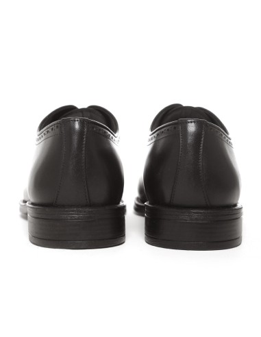 Black leather Oxford