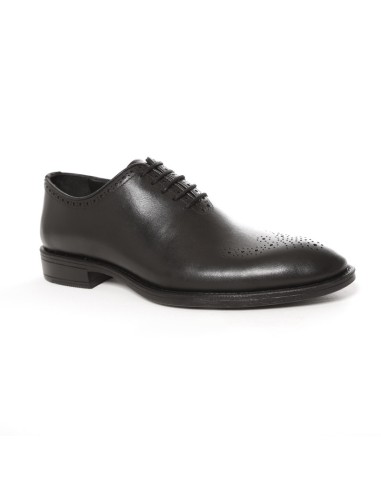Black leather Oxford
